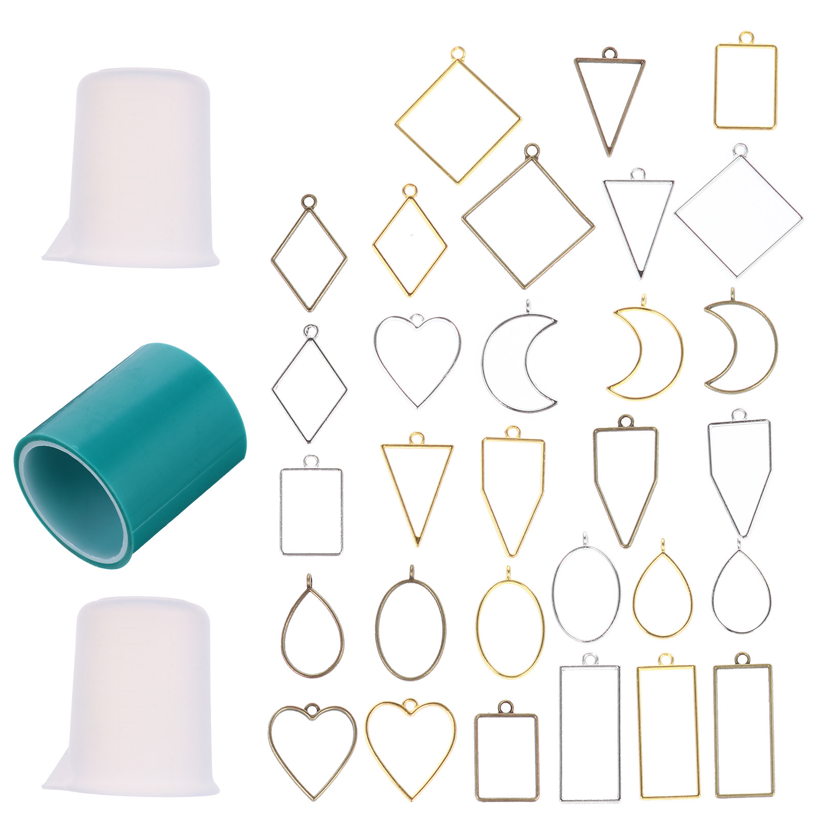 Art Craft Kits - Zestaw do tworzenia breloczków DIY, akryl,