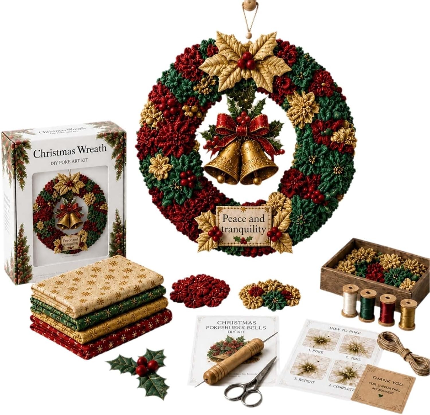 Art Craft Kits - Zestaw do samodzielnego wykonania wianka z