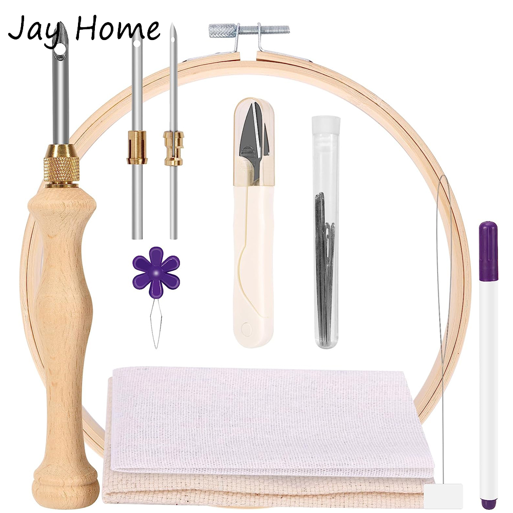 Embroidery Hoop Kit - Zestaw startowy z igłą do haftu
