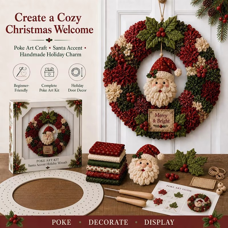 Art Craft Store - Zestaw do tworzenia świątecznych dekoracji z