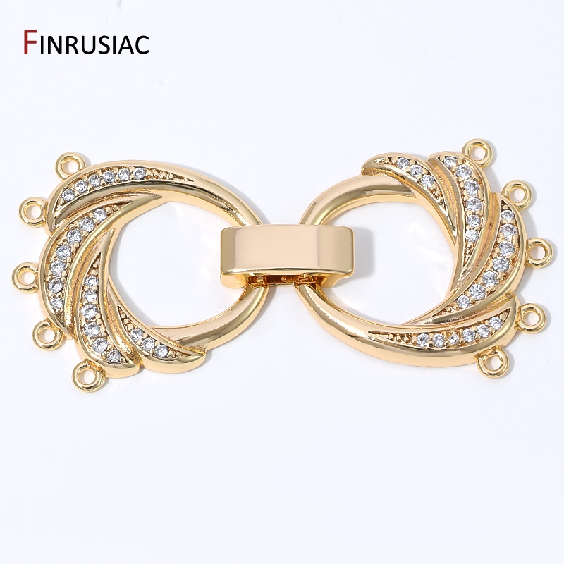 Art Craft Making - Złote (14K) pozłacane mosiężne zapięcia w