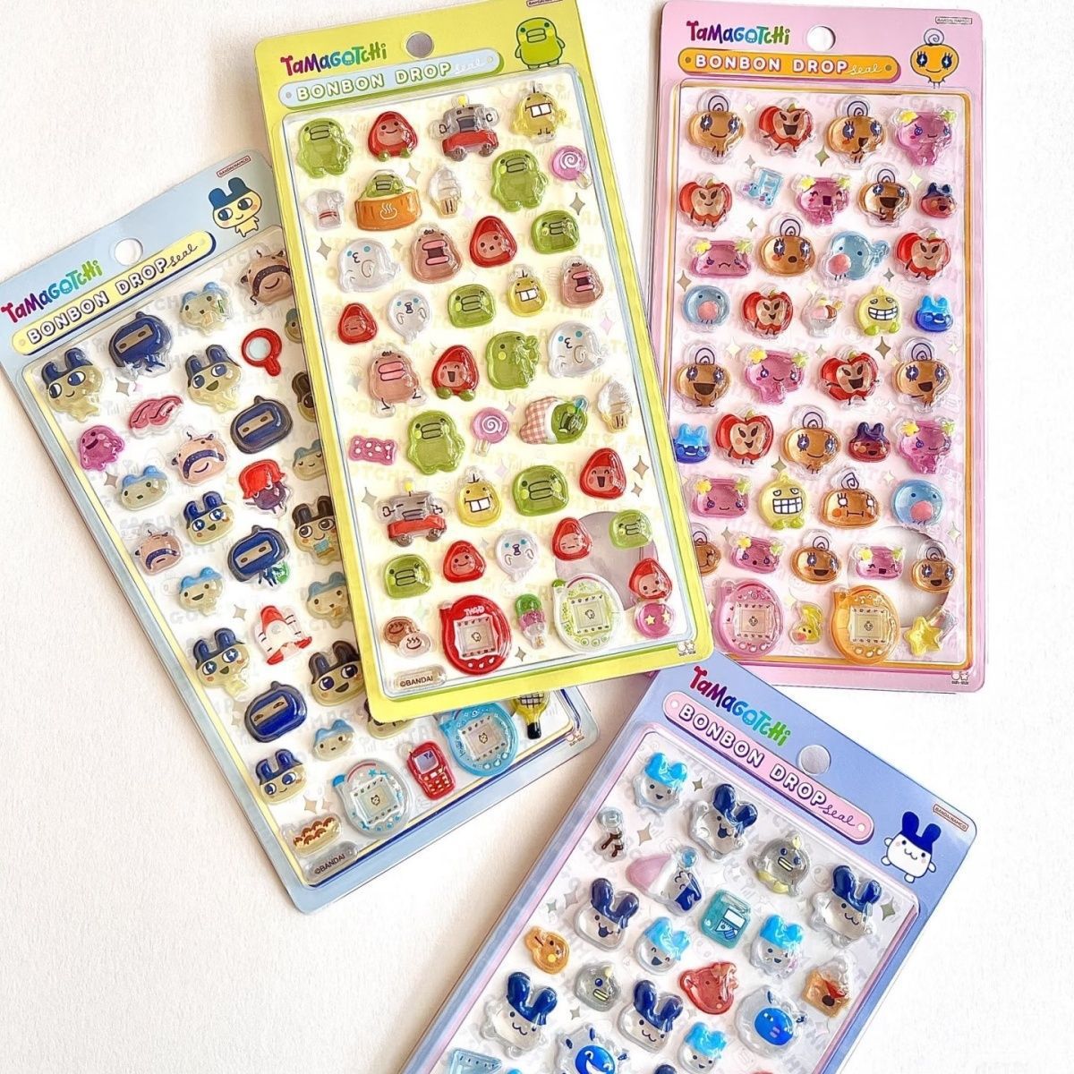 Art Craft Store - Naklejki 3D Tamagotchi - Urocze, wielokolorowe