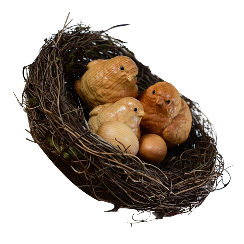 Art Craft Gift Ideas - 1 Zestaw Małych Figurek Kurcząt z