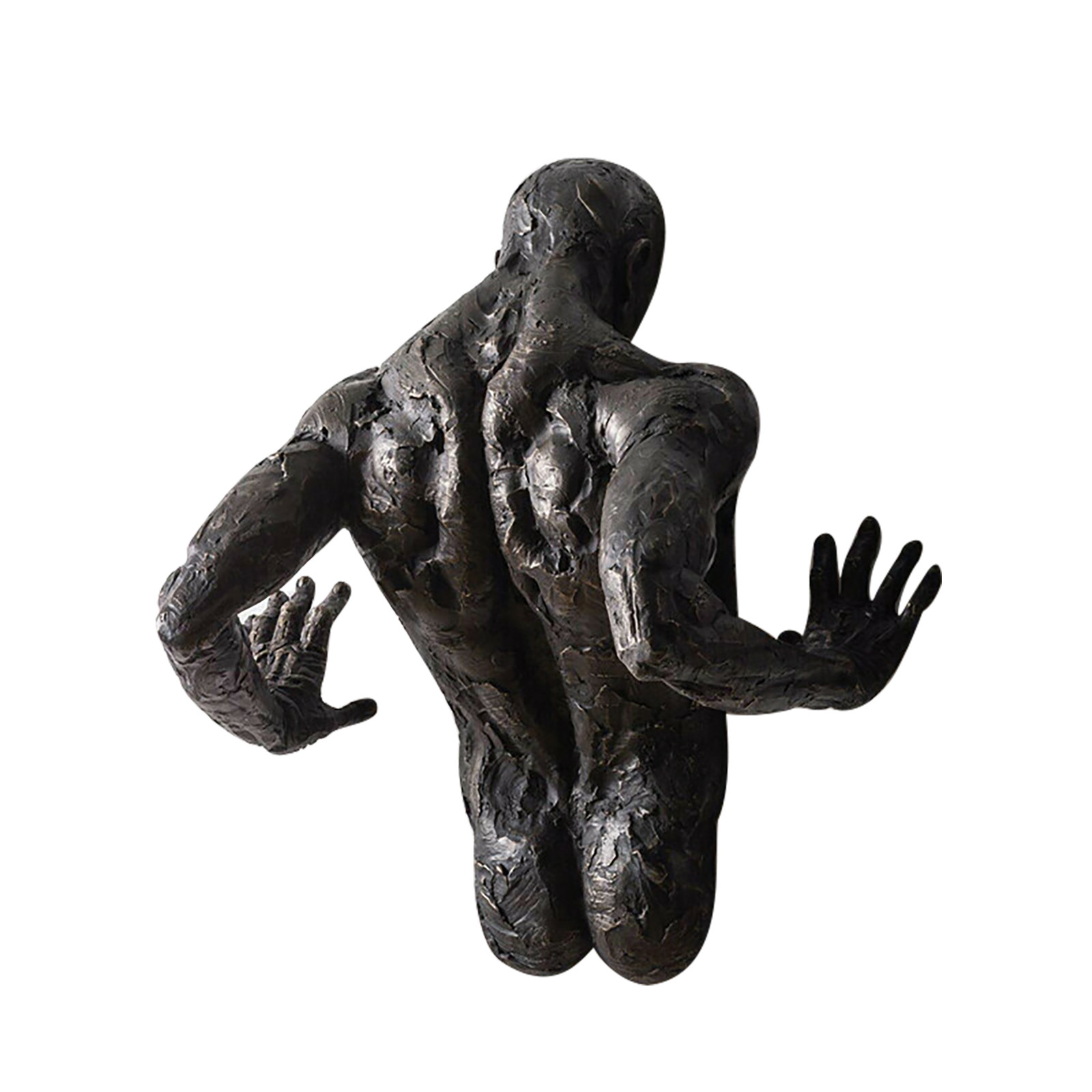 Art Craft Event - Antyczna brązowa statua, element dekoracyjny do