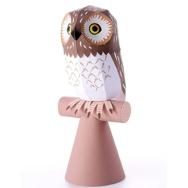 Art Craft With Cardboard - Mała sowa Origami Art Mini 3D