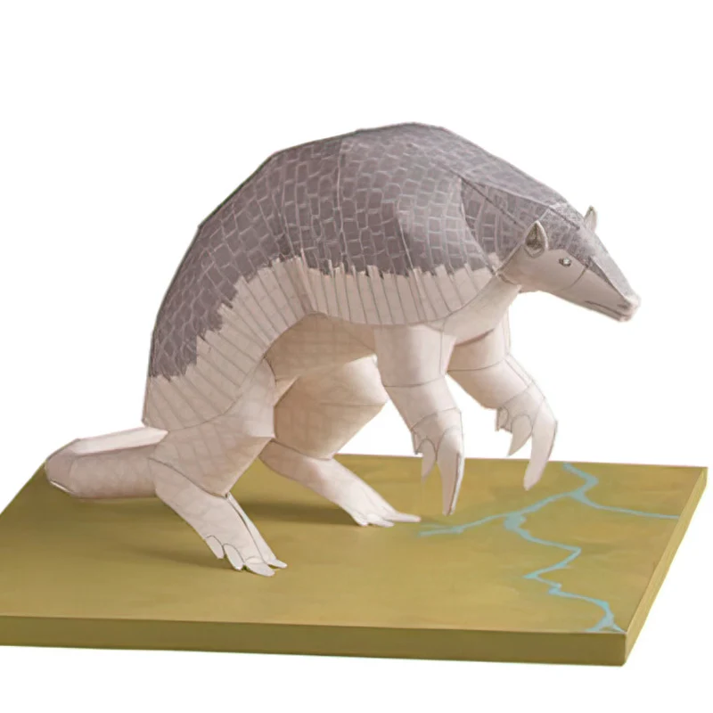 Art Craft With Cardboard - Gigantyczne Armadillo Origami Art Mini 3D