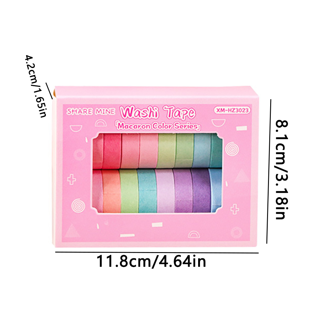 Zestaw 20 rolek taśmy washi, t – Craft Art Set recenzja i cena