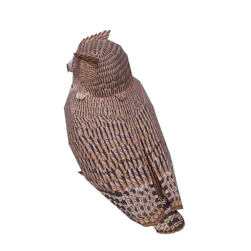 Blakiston's Fish Owl Handmade  – Art Craft With Cardboard recenzja i cena