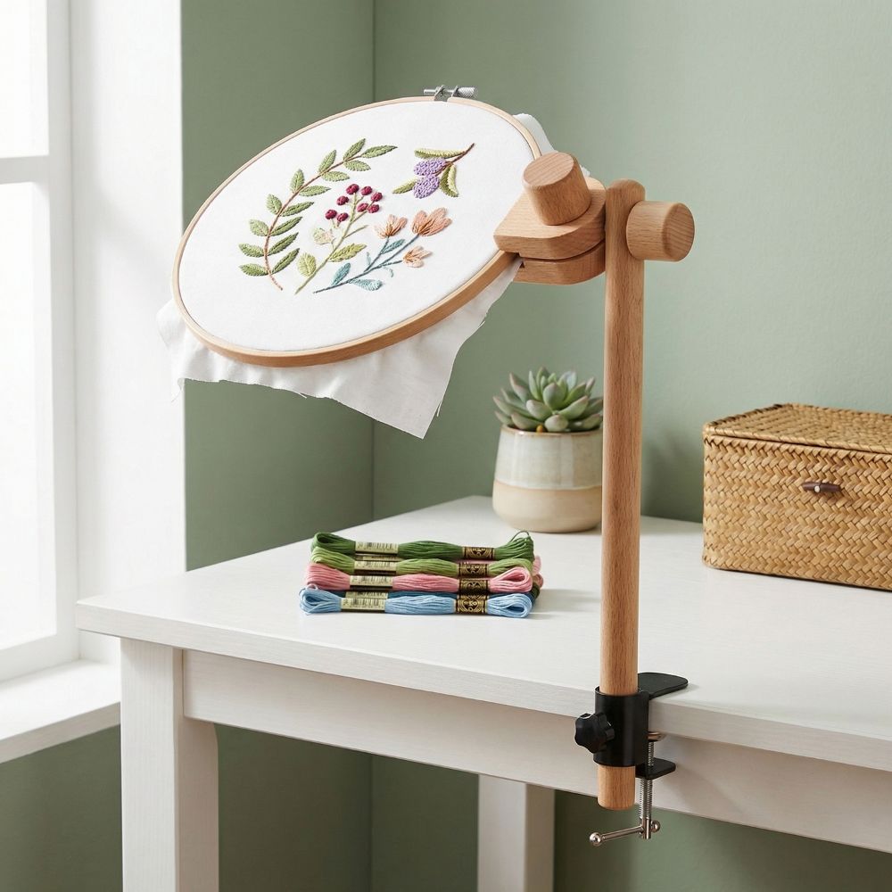 Stojak na ramę do haftowania z – Embroidery Hoop Kit recenzja i cena