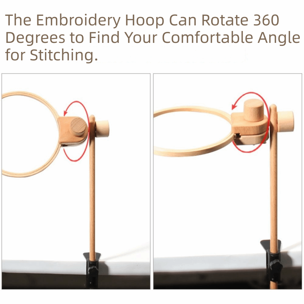 Stojak na ramę do haftowania z – Embroidery Hoop Kit recenzja i cena