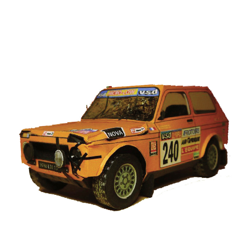 LADA NIVA 1985 1:32 Dakar rajd – Art Craft With Cardboard recenzja i cena