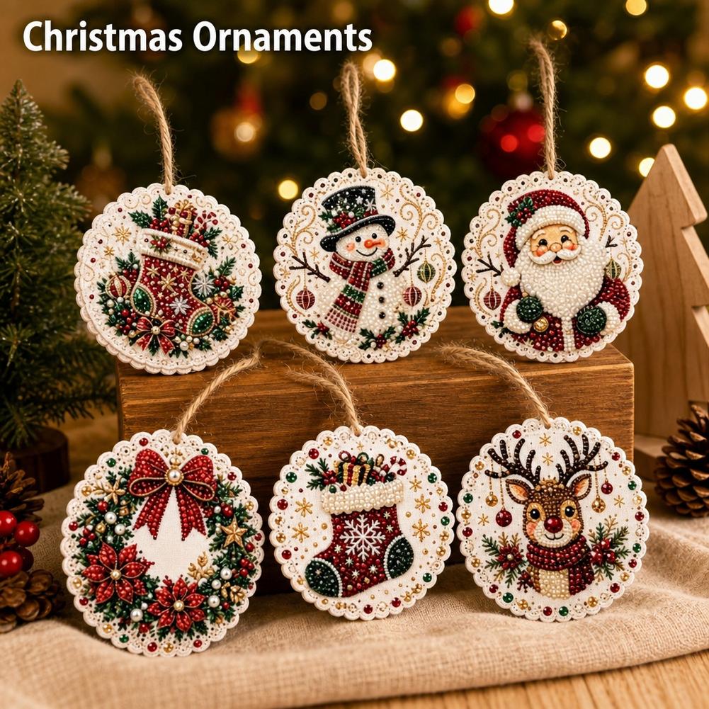 6 szt. Ozdoby świąteczne Zesta – Craft Art Set recenzja i cena