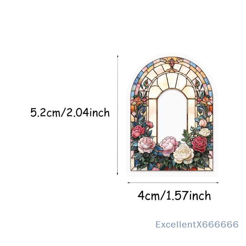 50 szt. vintage'owych naklejek – Art Craft Notebook recenzja i cena