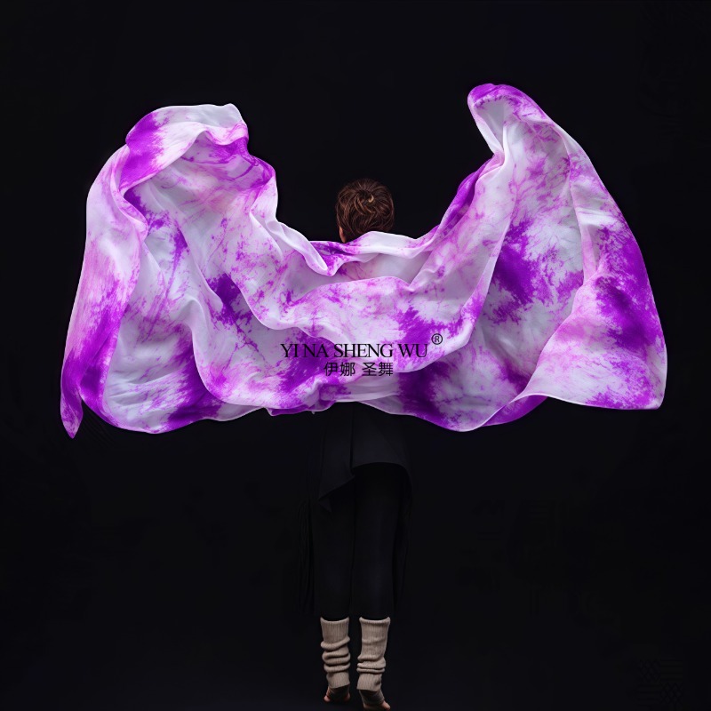 Nowy szal do tańca brzucha, je – Silk Painting Dye recenzja i cena