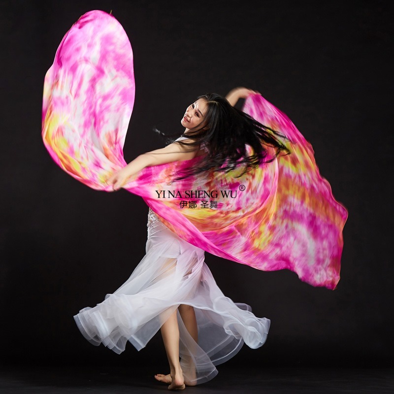Nowy szal do tańca brzucha, je – Silk Painting Dye recenzja i cena