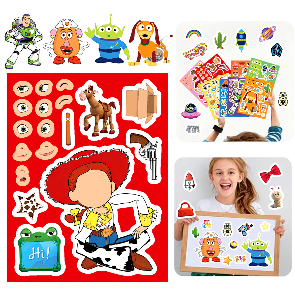 Naklejki Toy Story 5 Zrób Minę – Art Craft Store recenzja i cena