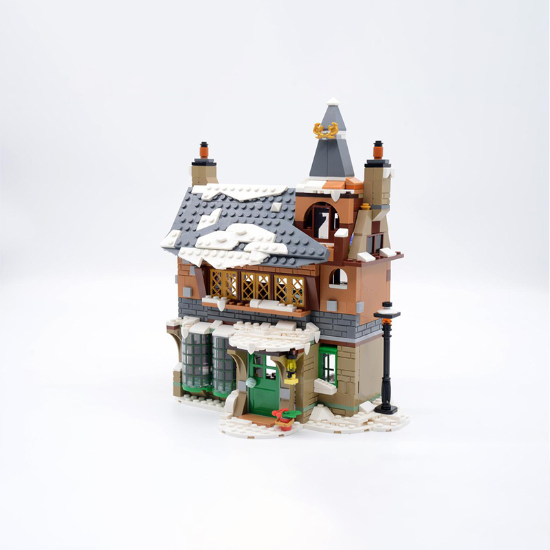 691 elementów MOC Zimowa Wiosk – Art Craft Village recenzja i cena