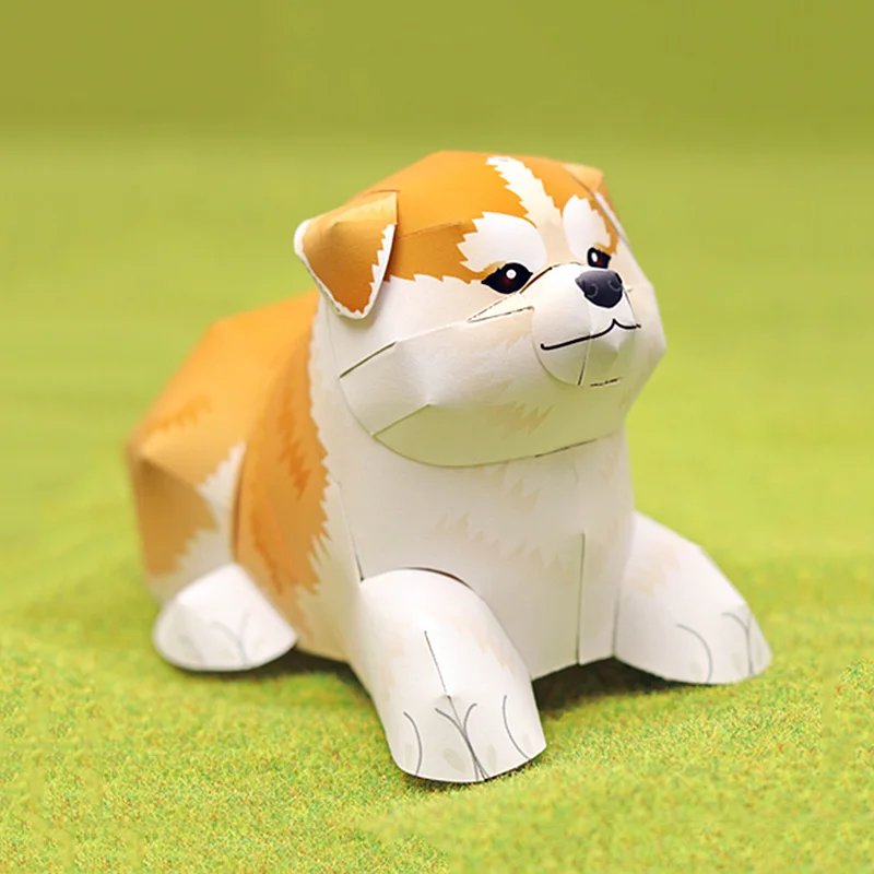 Akita Shiba Inu Składane ręczn – Art Craft With Cardboard recenzja i cena