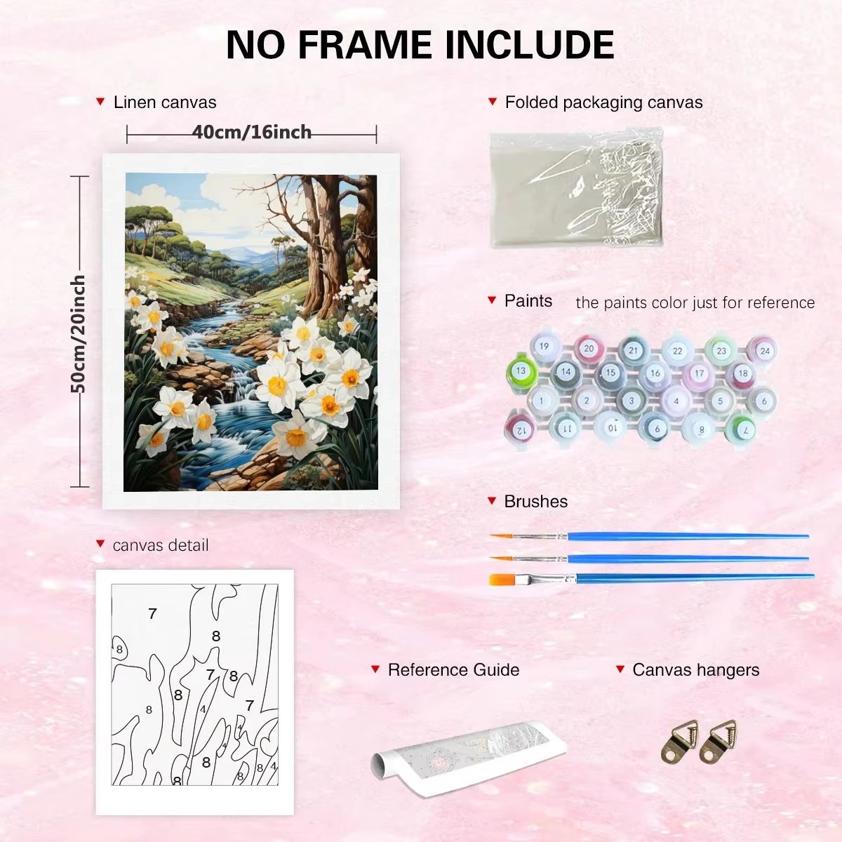 GATYZTORY Malowanie po numerac – Art Craft Gift Ideas recenzja i cena