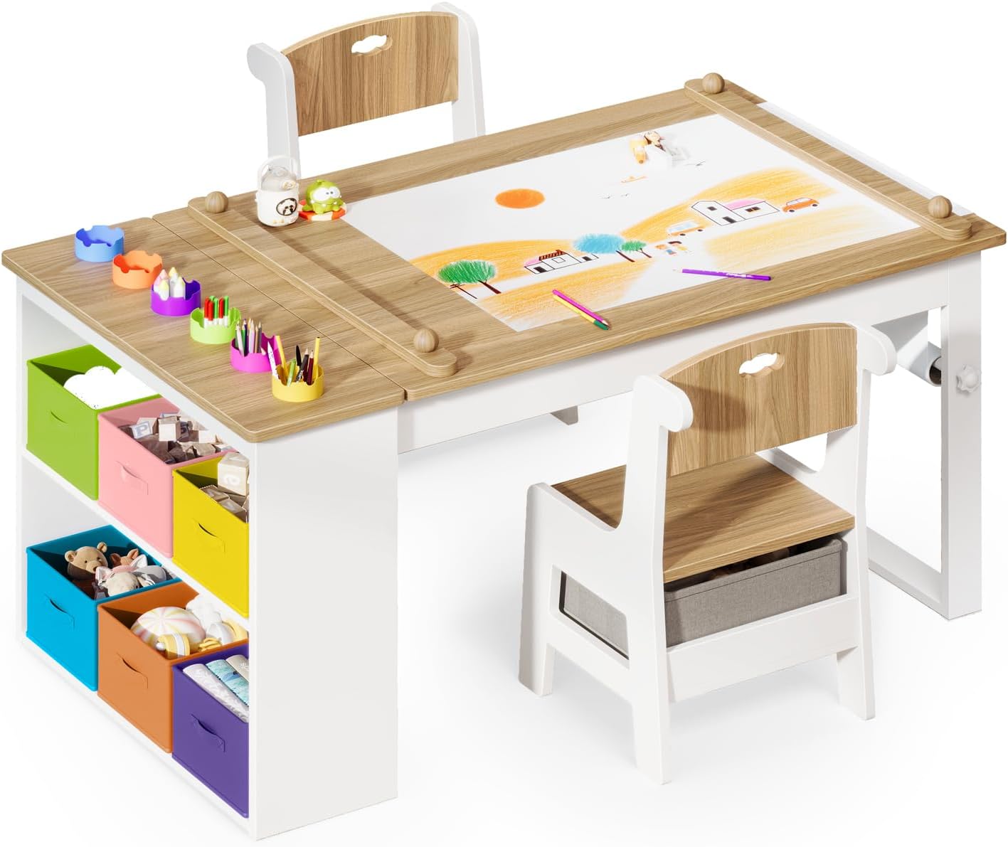 Stolik i krzesła dla dzieci, z – Art Craft Toddler recenzja i cena