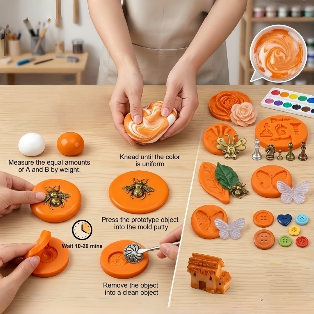 Silikonowy zestaw do majsterko – Craft Art Set recenzja i cena