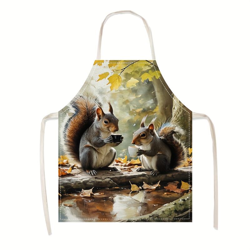 Fartuch lniany z nadrukiem wie – Art Craft Gift Ideas recenzja i cena