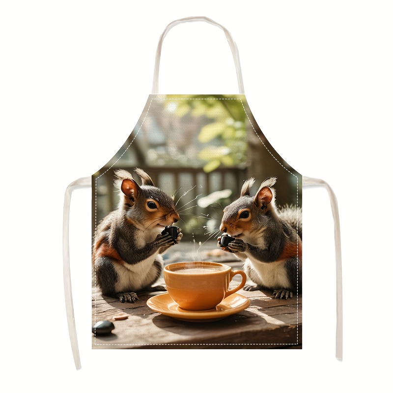 Fartuch lniany z nadrukiem wie – Art Craft Gift Ideas recenzja i cena
