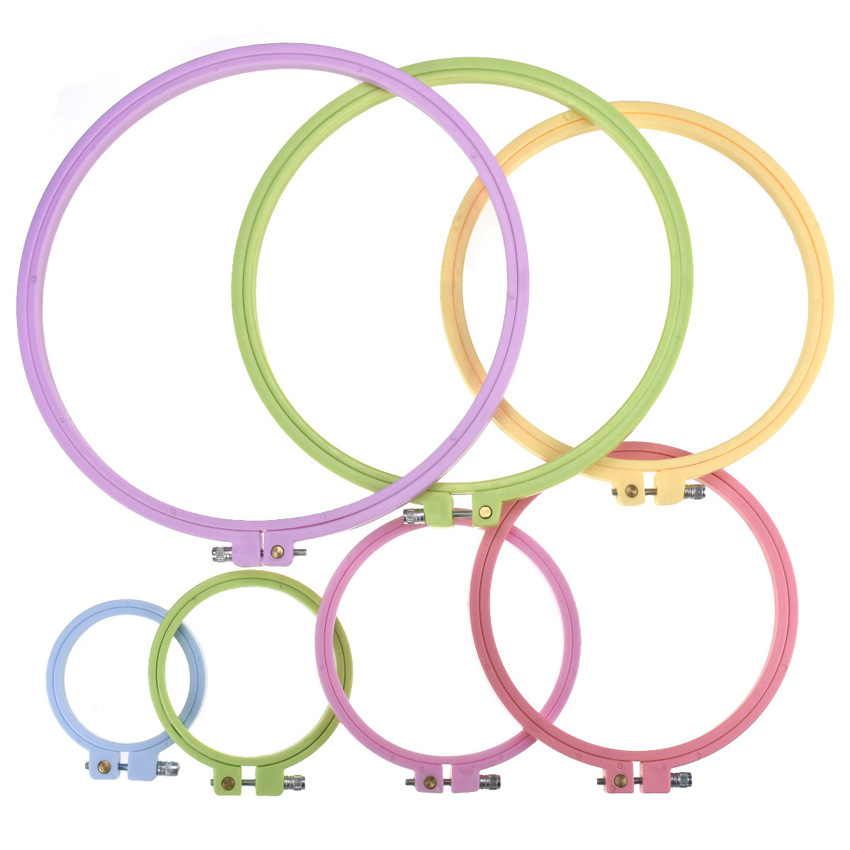 Okrągłe tamborki do haftowania – Embroidery Hoop Kit recenzja i cena