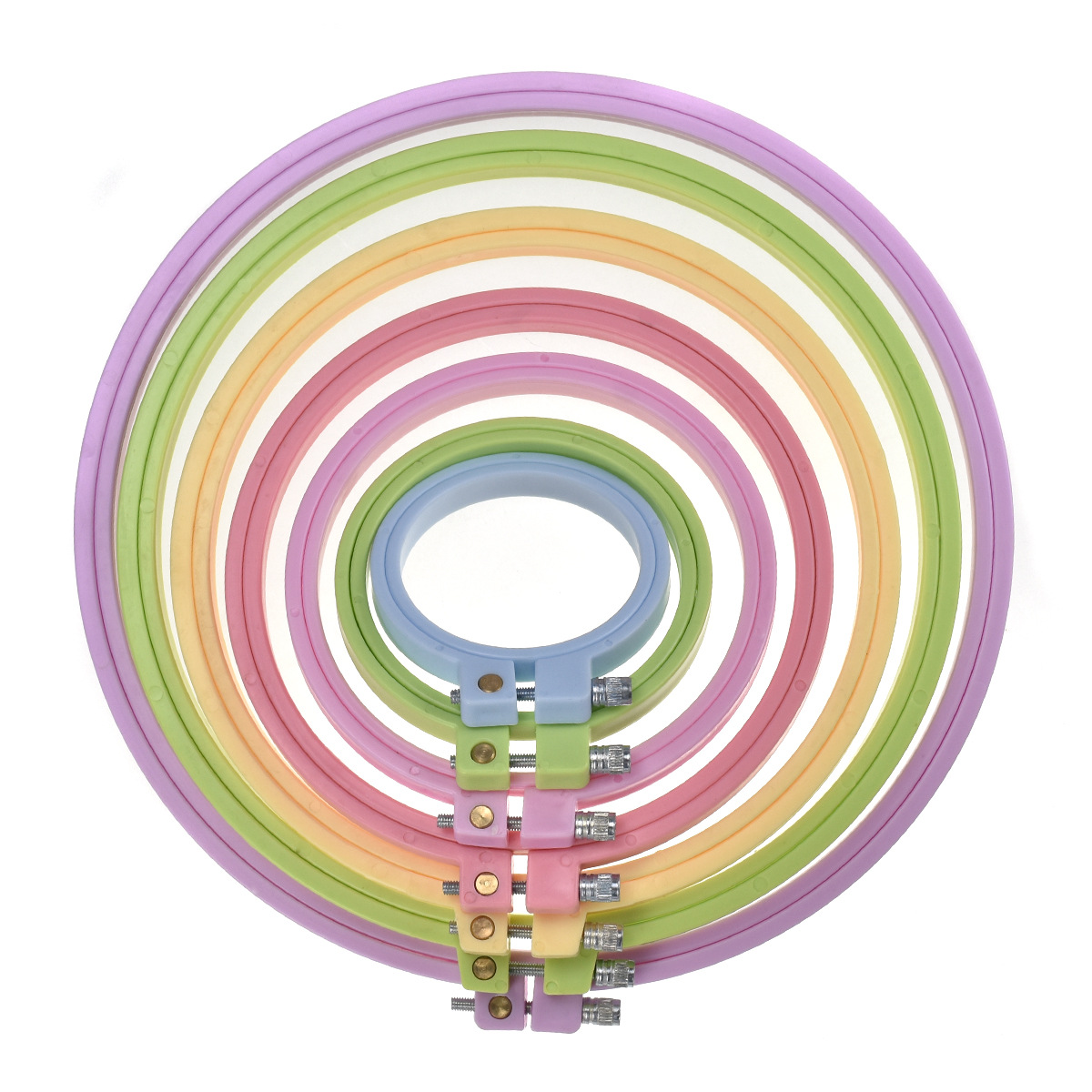 Okrągłe tamborki do haftowania – Embroidery Hoop Kit recenzja i cena