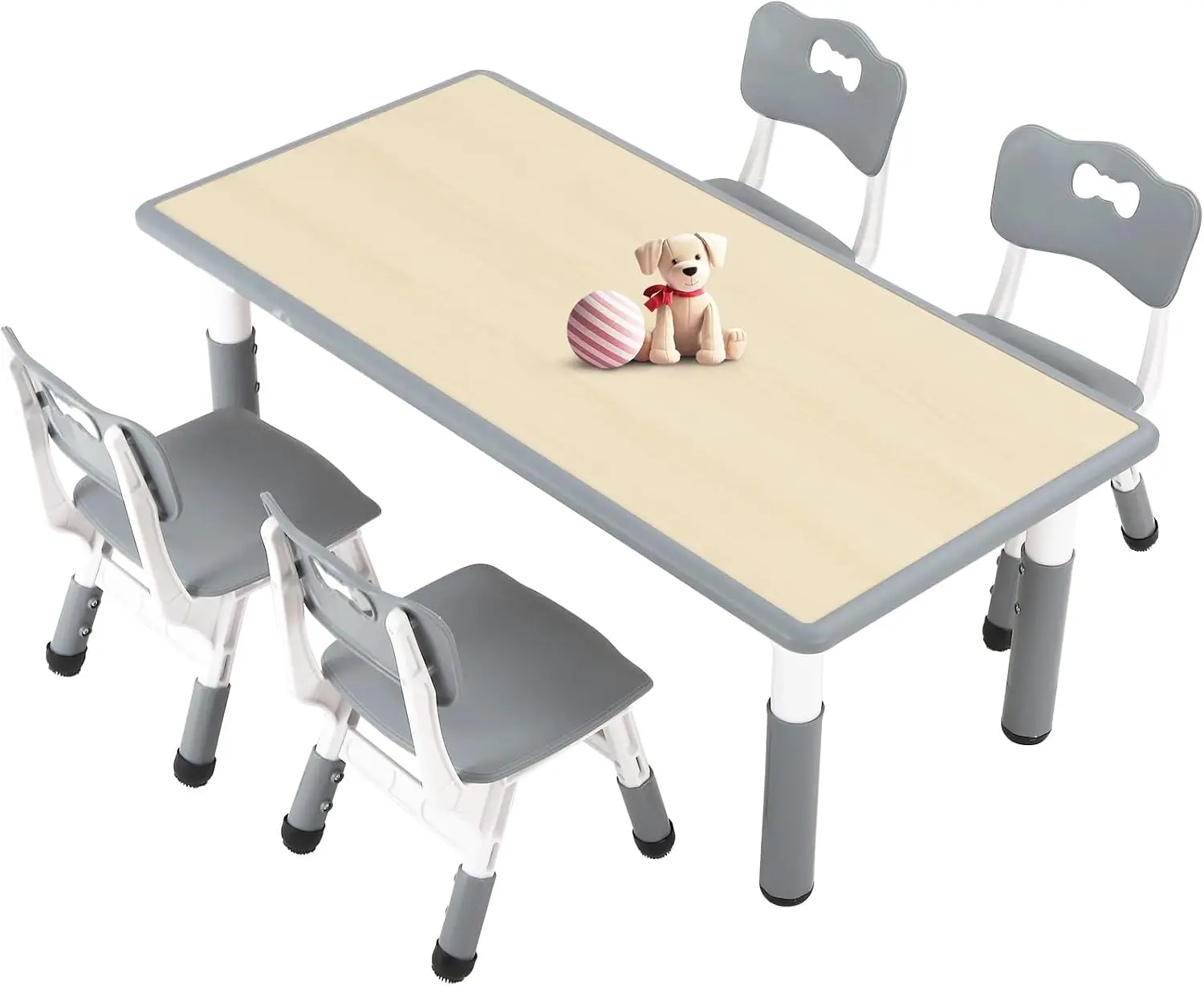 Zestaw stołu i 4 krzeseł dla d – Art Craft Toddler recenzja i cena