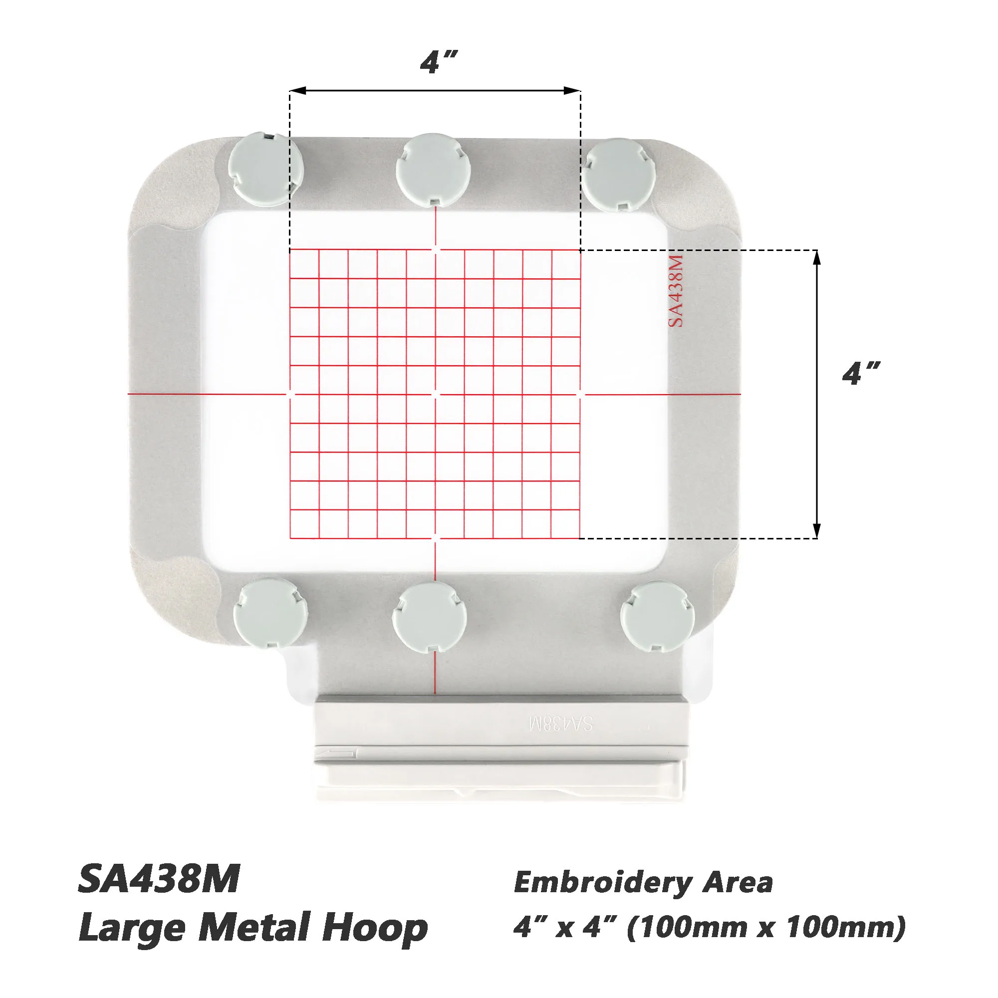 Zestaw magnetycznych obręczy 4 – Embroidery Hoop Kit recenzja i cena