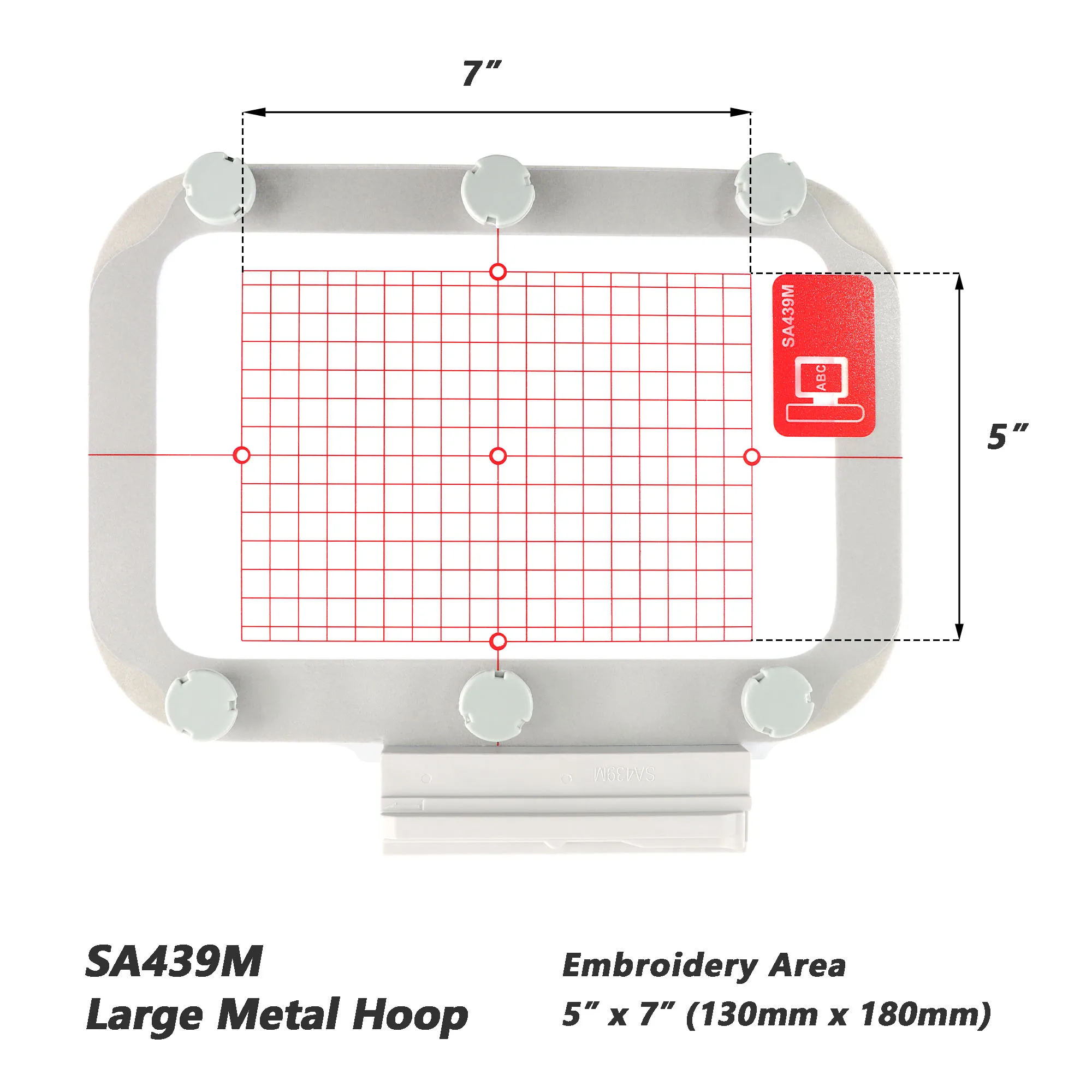 Zestaw magnetycznych obręczy 4 – Embroidery Hoop Kit recenzja i cena