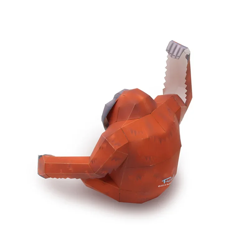 Orangutan Gorilla Origami Art  – Art Craft With Cardboard recenzja i cena