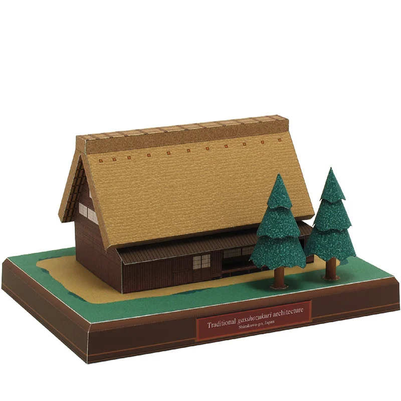 Japan Cottage Gasshozukuri Min – Art Craft With Cardboard recenzja i cena