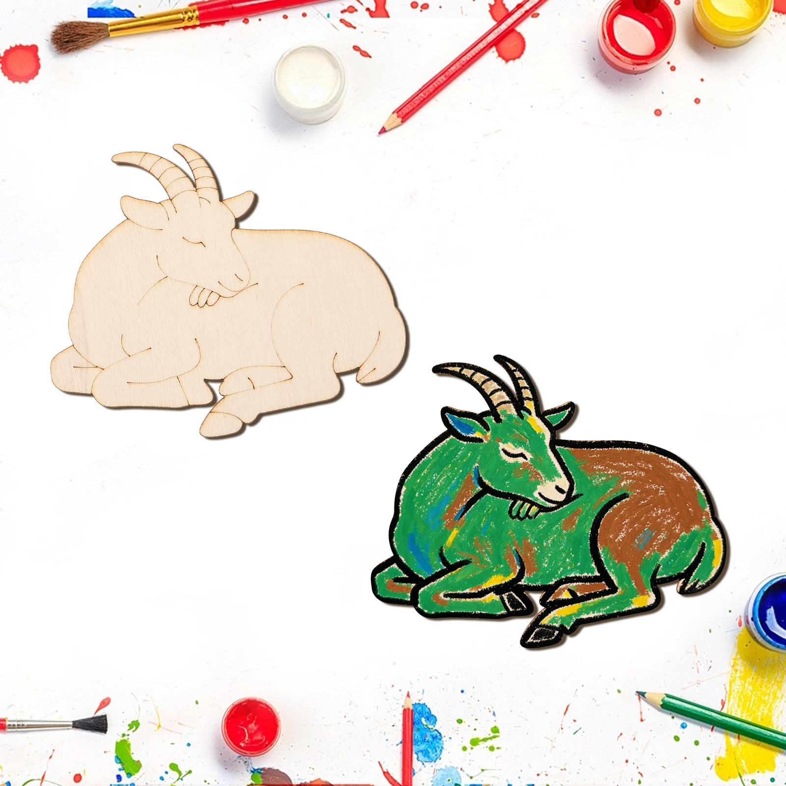 10 sztuk/zestaw Niedokończone  – Craft Art Set recenzja i cena