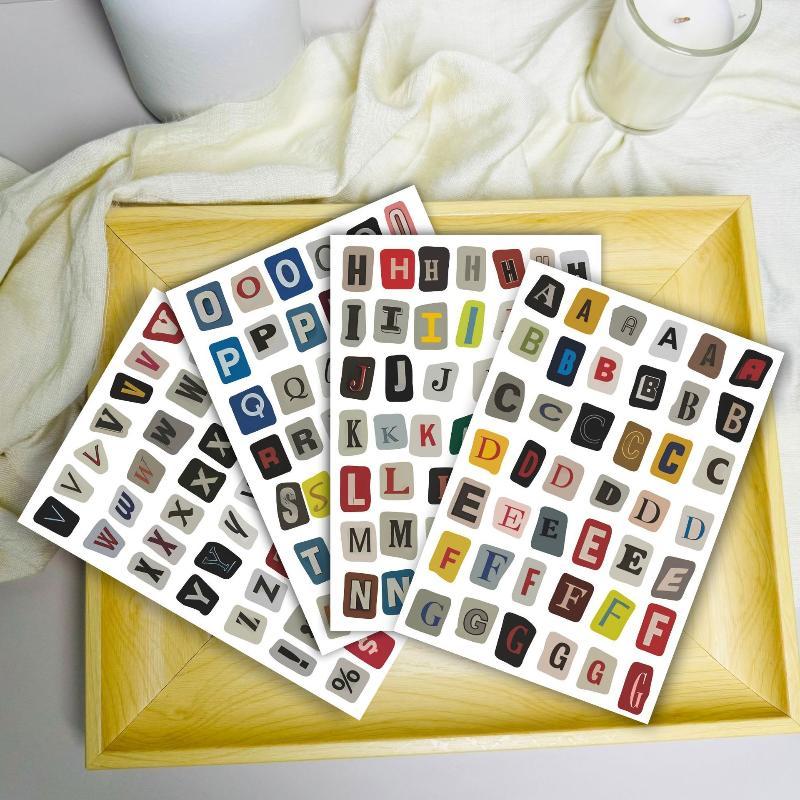 Naklejki w stylu vintage z ang – Art Craft Notebook recenzja i cena
