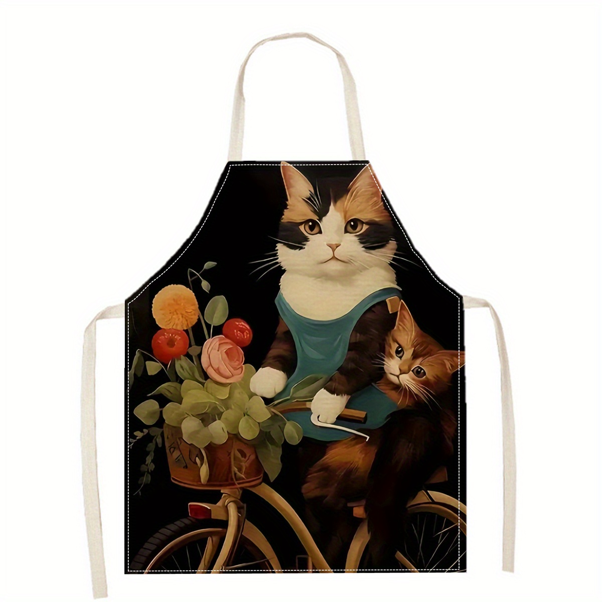 Fartuch lniany z zabawnym nadr – Art Craft Gift Ideas recenzja i cena