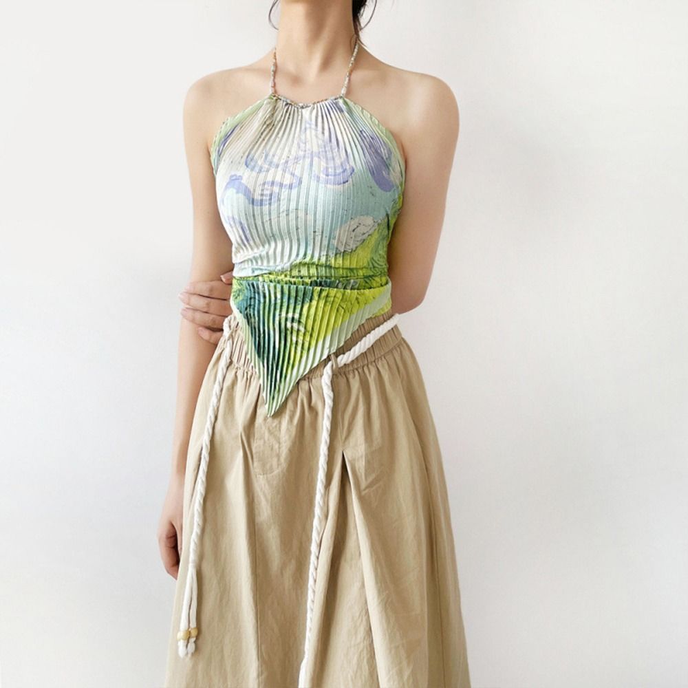 Modny estetyczny top z nadruki – Silk Painting Dye recenzja i cena