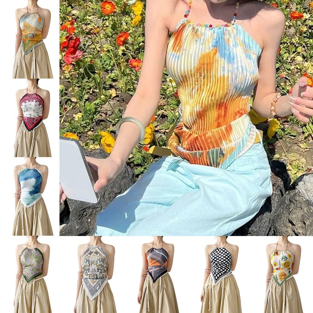 Modny estetyczny top z nadruki – Silk Painting Dye recenzja i cena