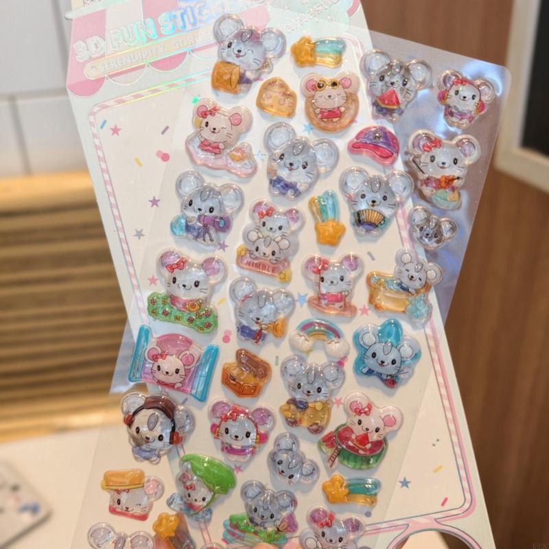 Tłoczona naklejka ze zwierzęta – Art Craft Notebook recenzja i cena
