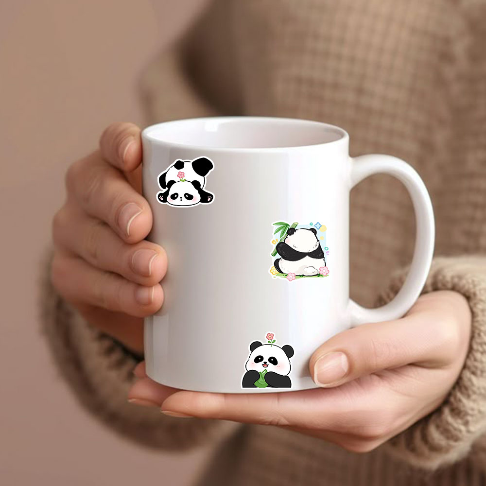 Uroczy zestaw naklejek z pandą – Art Craft Notebook recenzja i cena