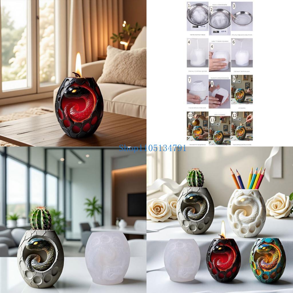 98 kreatywny wzór węża silikon – Art Craft Gift Ideas recenzja i cena